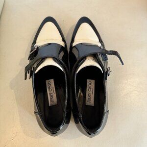 Jimmy Choo, Patent Leather Oxfords, Mardi brogues IT 38